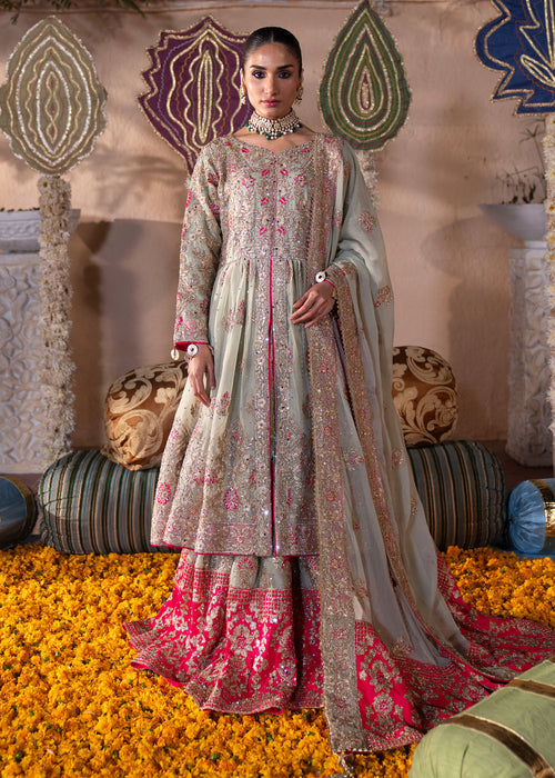 Haseens | Al Noor Formals | Husn Ara - Dress - available at Maria Faisal in UK and USA.
