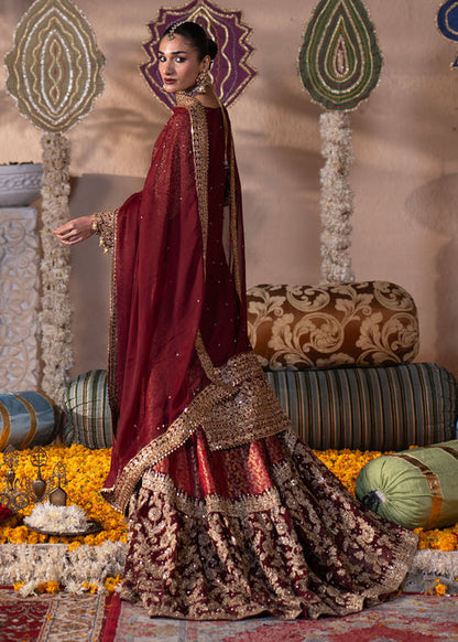 Haseens | Al Noor Formals | Roshanara - Dress - available at Maria Faisal in UK and USA.