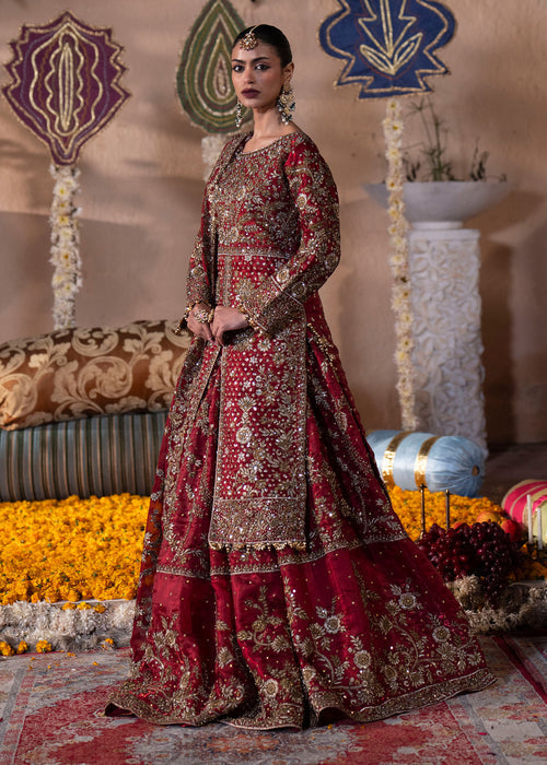 Haseens | Al Noor Formals | Nayla - Dress - available at Maria Faisal in UK and USA.
