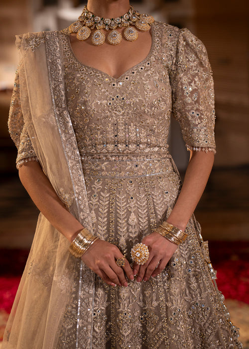 Haseens | Al Noor Formals | Afrooz - Dress - available at Maria Faisal in UK and USA.