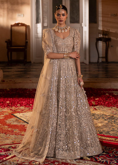 Haseens | Al Noor Formals | Afrooz - Dress - available at Maria Faisal in UK and USA.