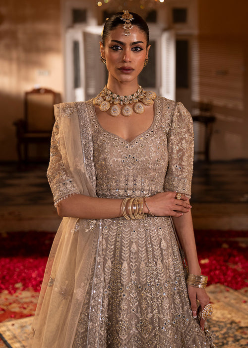 Haseens | Al Noor Formals | Afrooz - Dress - available at Maria Faisal in UK and USA.