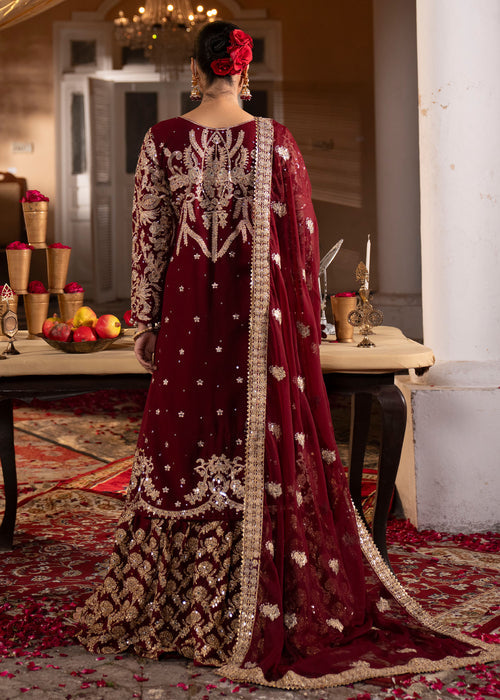 Haseens | Al Noor Formals | Arosha - Dress - available at Maria Faisal in UK and USA.