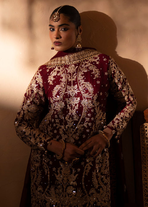 Haseens | Al Noor Formals | Arosha - Dress - available at Maria Faisal in UK and USA.
