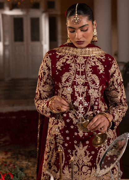 Haseens | Al Noor Formals | Arosha - Dress - available at Maria Faisal in UK and USA.