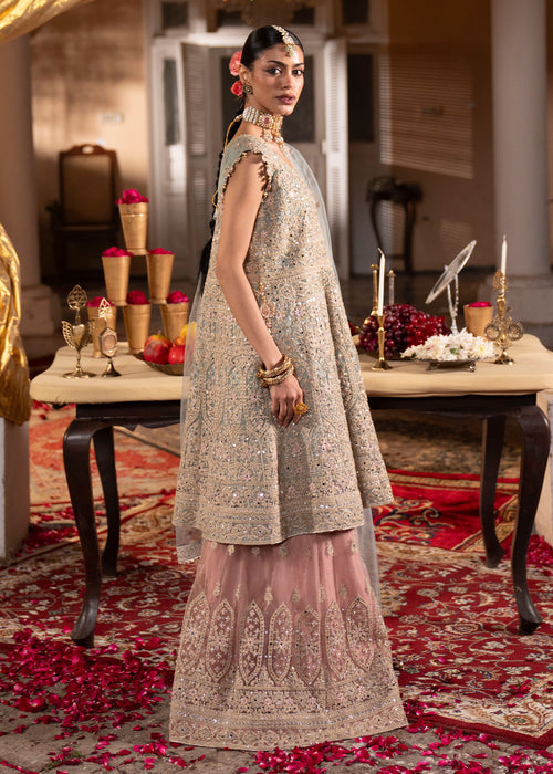 Haseens | Al Noor Formals | Anamta - Dress - available at Maria Faisal in UK and USA.