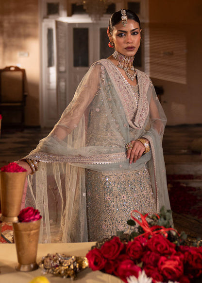 Haseens | Al Noor Formals | Anamta - Dress - available at Maria Faisal in UK and USA.
