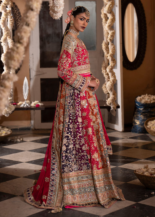Haseens | Al Noor Formals | Laaj - Dress - available at Maria Faisal in UK and USA.