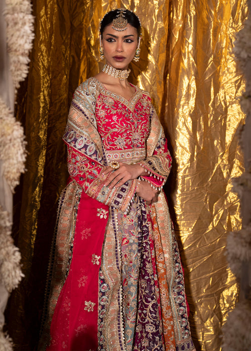 Haseens | Al Noor Formals | Laaj - Dress - available at Maria Faisal in UK and USA.
