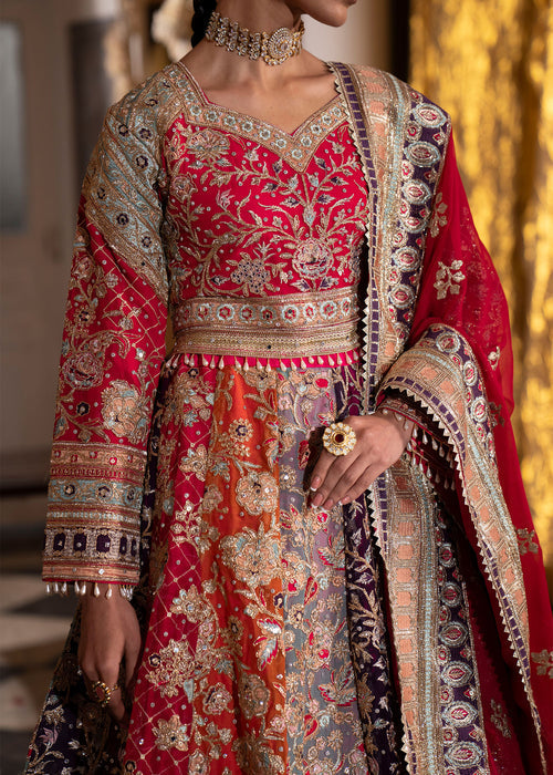 Haseens | Al Noor Formals | Laaj - Dress - available at Maria Faisal in UK and USA.