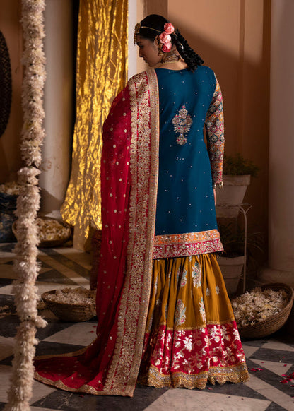 Haseens | Al Noor Formals | Tajdar - Dress - available at Maria Faisal in UK and USA.