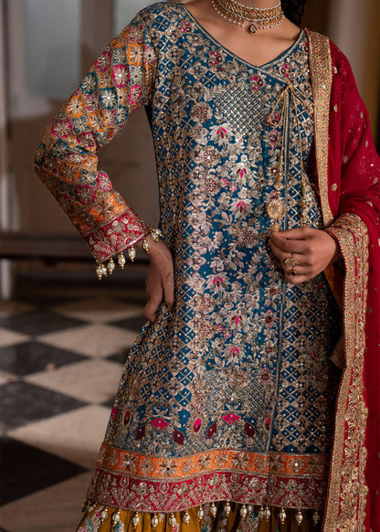 Haseens | Al Noor Formals | Tajdar - Dress - available at Maria Faisal in UK and USA.
