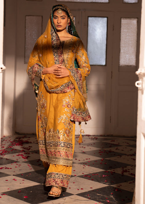 Haseens | Al Noor Formals | Marjaan - Dress - available at Maria Faisal in UK and USA.
