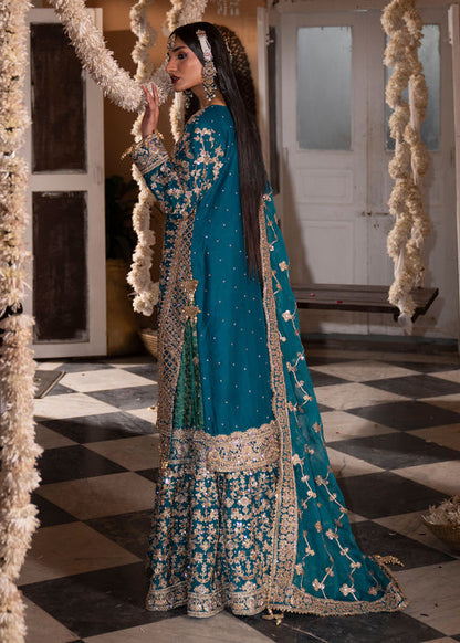 Haseens | Al Noor Formals | Kohinoor - Dress - available at Maria Faisal in UK and USA.