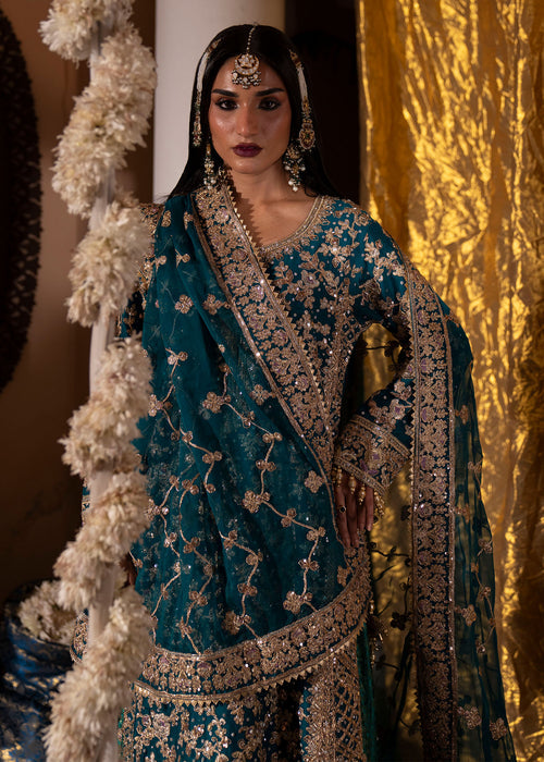 Haseens | Al Noor Formals | Kohinoor - Dress - available at Maria Faisal in UK and USA.