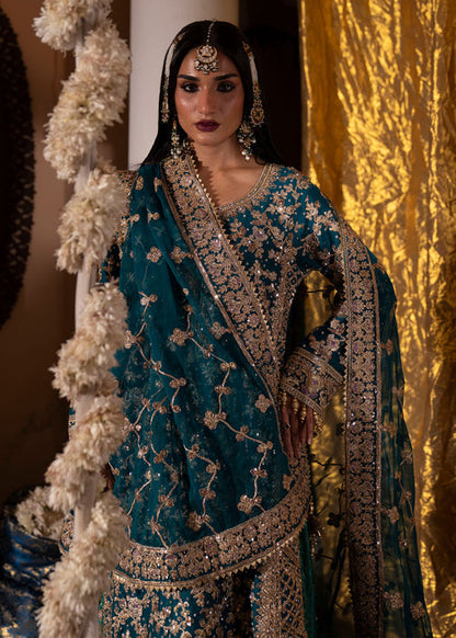 Haseens | Al Noor Formals | Kohinoor - Dress - available at Maria Faisal in UK and USA.