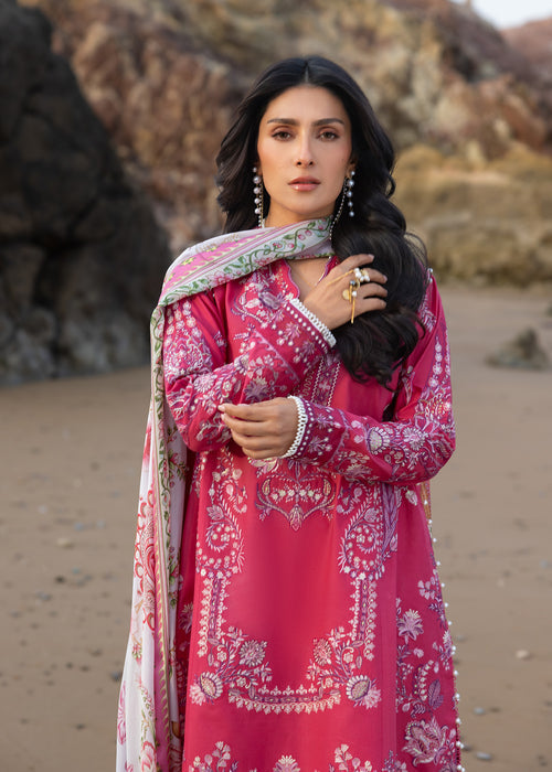 Sadaf Fawad Khan | Lawn 26 | Gulrukh - Dress - available at Maria Faisal in UK and USA.