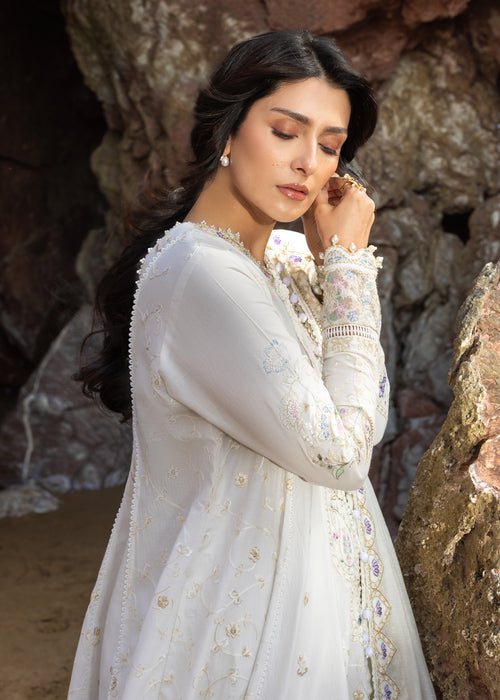 Sadaf Fawad Khan | Lawn 26 | Noor - Dress - available at Maria Faisal in UK and USA.