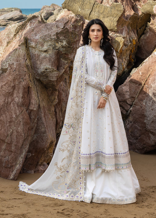 Sadaf Fawad Khan | Lawn 26 | Noor - Dress - available at Maria Faisal in UK and USA.