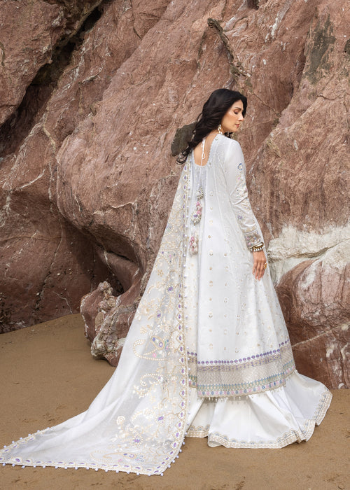 Sadaf Fawad Khan | Lawn 26 | Noor - Dress - available at Maria Faisal in UK and USA.