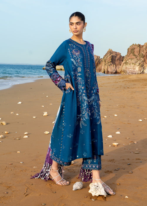 Sadaf Fawad Khan | Lawn 26 | Shehnaaz - Dress - available at Maria Faisal in UK and USA.