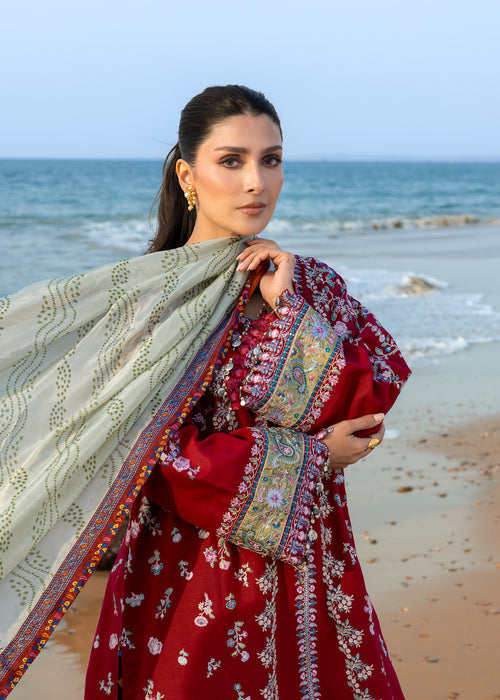Sadaf Fawad Khan | Lawn 26 | Aatish - Dress - available at Maria Faisal in UK and USA.