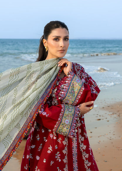 Sadaf Fawad Khan | Lawn 26 | Aatish - Dress - available at Maria Faisal in UK and USA.