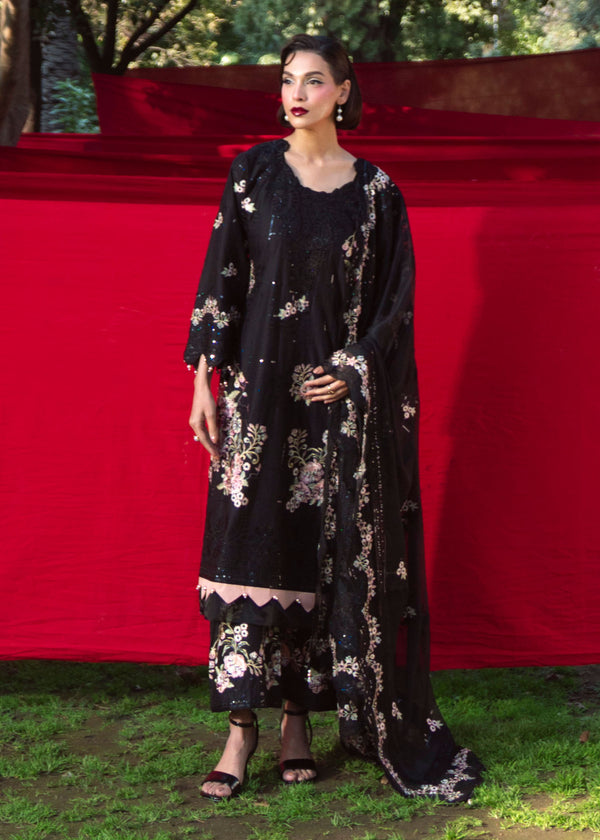 Haseens | Zuri Pret | Melene - Luxury Dress - available at Maria Faisal in UK and USA.