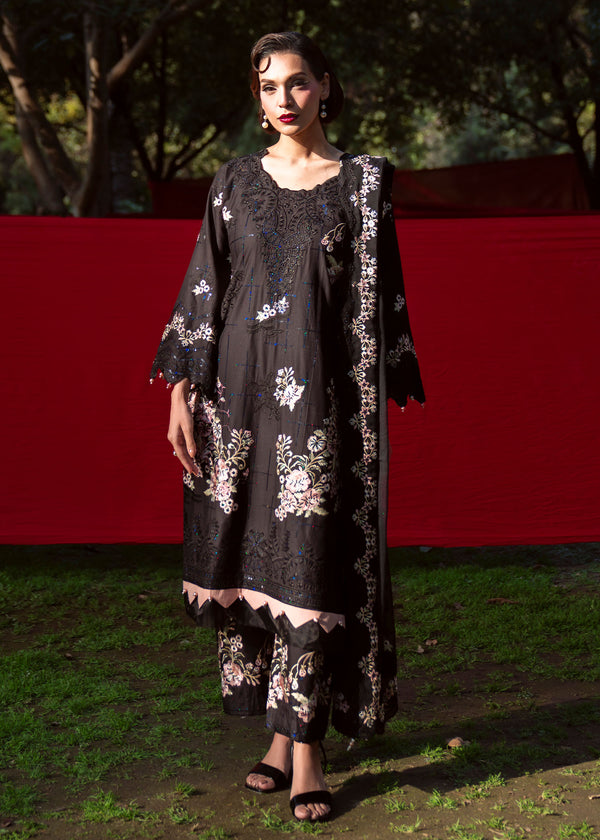Haseens | Zuri Pret | Melene - Luxury Dress - available at Maria Faisal in UK and USA.