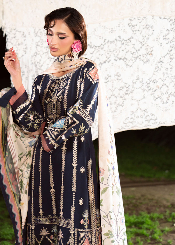 Haseens | Zuri Pret | Saafeera - Luxury Dress - available at Maria Faisal in UK and USA.