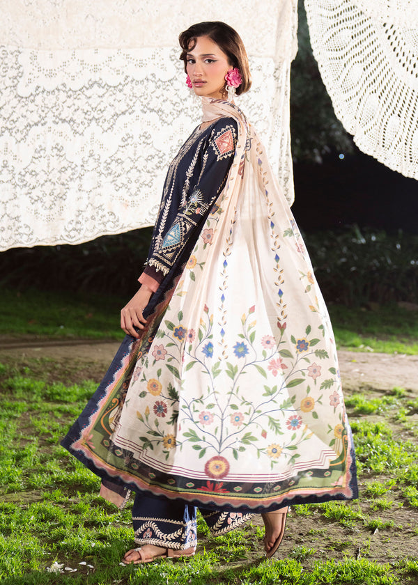 Haseens | Zuri Pret | Saafeera - Luxury Dress - available at Maria Faisal in UK and USA.