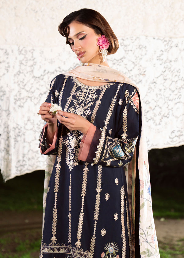 Haseens | Zuri Pret | Saafeera - Luxury Dress - available at Maria Faisal in UK and USA.