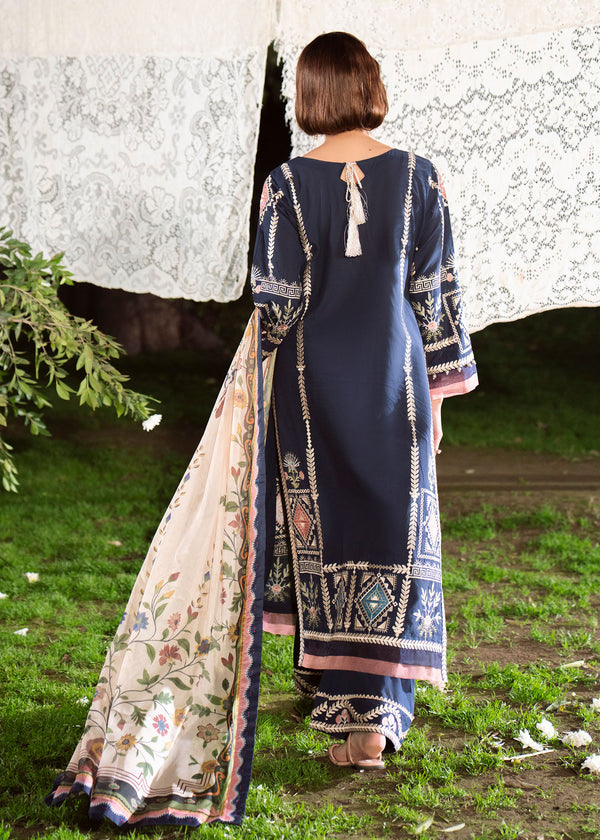 Haseens | Zuri Pret | Saafeera - Luxury Dress - available at Maria Faisal in UK and USA.