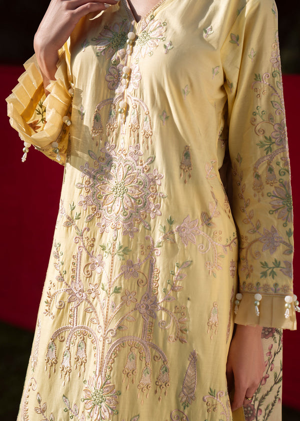 Haseens | Zuri Pret | Elvan - Luxury Dress - available at Maria Faisal in UK and USA.