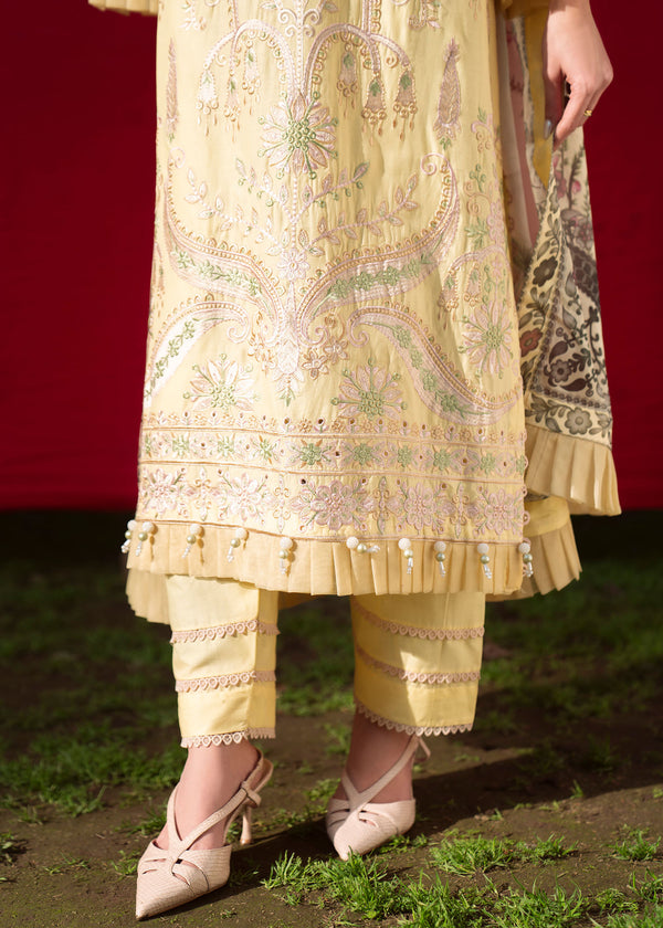 Haseens | Zuri Pret | Elvan - Luxury Dress - available at Maria Faisal in UK and USA.