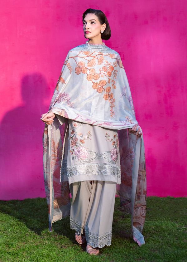 Haseens | Zuri Pret | Tavish - Luxury Dress - available at Maria Faisal in UK and USA.