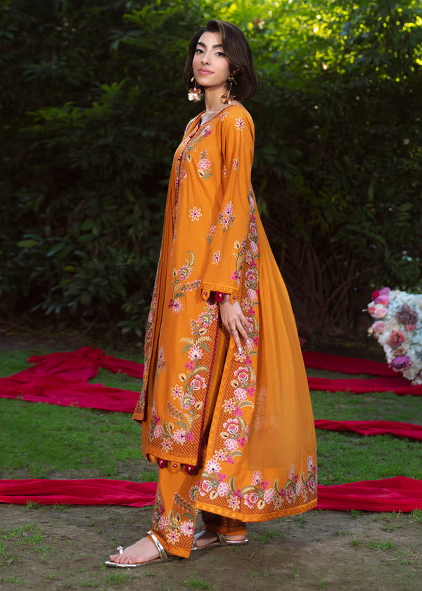 Haseens | Zuri Pret | Arzay - Luxury Dress - available at Maria Faisal in UK and USA.