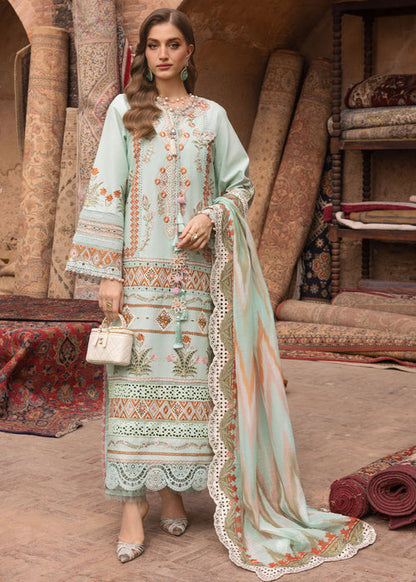 Saira Shakira | Breeze Luxury Lawn | RUNA-8-A - Luxury Dress - available at Maria Faisal in UK and USA.