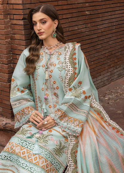 Saira Shakira | Breeze Luxury Lawn | RUNA-8-A - Luxury Dress - available at Maria Faisal in UK and USA.