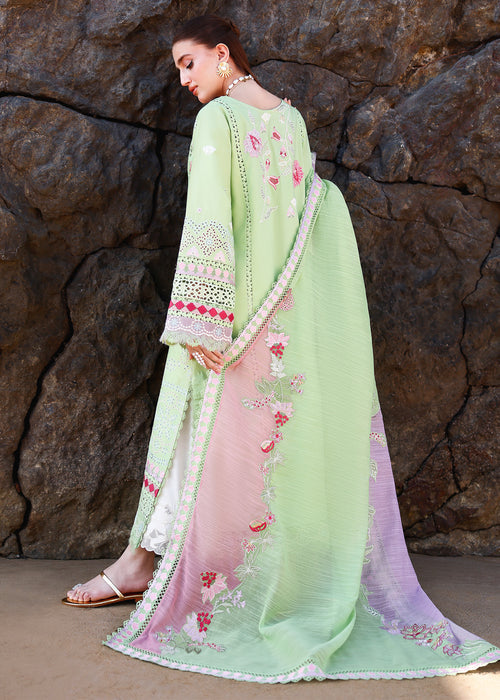 Saira Shakira | Breeze Luxury Lawn | NOOR-2-B - Luxury Dress - available at Maria Faisal in UK and USA.