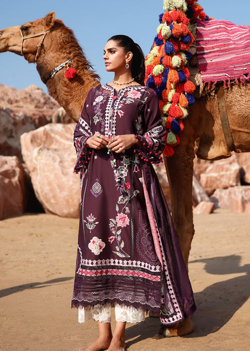 Saira Shakira | Breeze Luxury Lawn | NOOR-2-A - Luxury Dress - available at Maria Faisal in UK and USA.
