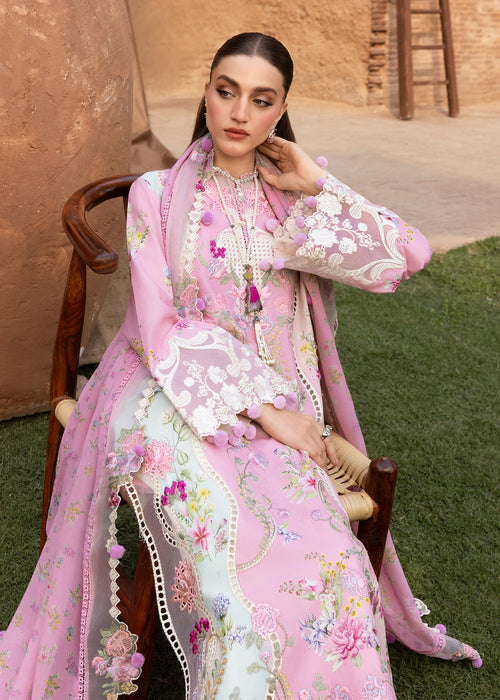 Saira Shakira | Breeze Luxury Lawn | FAYE-7-A - Luxury Dress - available at Maria Faisal in UK and USA.