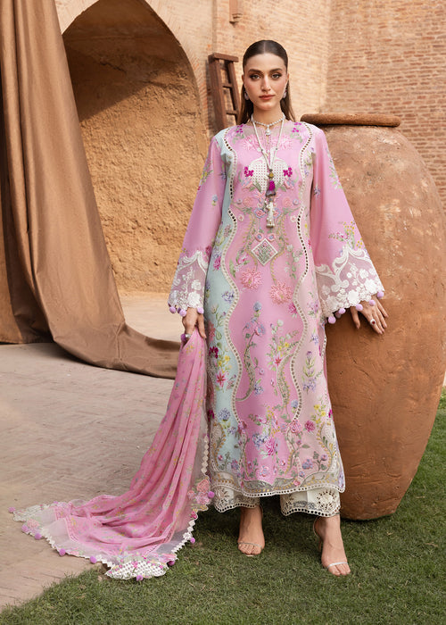 Saira Shakira | Breeze Luxury Lawn | FAYE-7-A - Luxury Dress - available at Maria Faisal in UK and USA.
