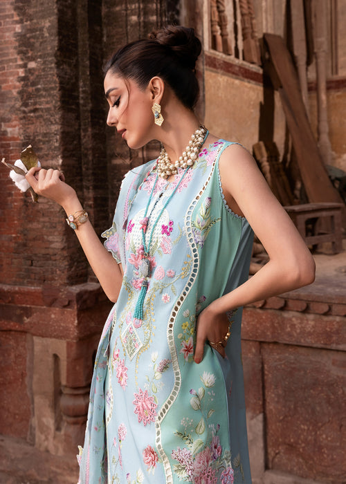 Saira Shakira | Breeze Luxury Lawn | FAYE-7-B - Luxury Dress - available at Maria Faisal in UK and USA.