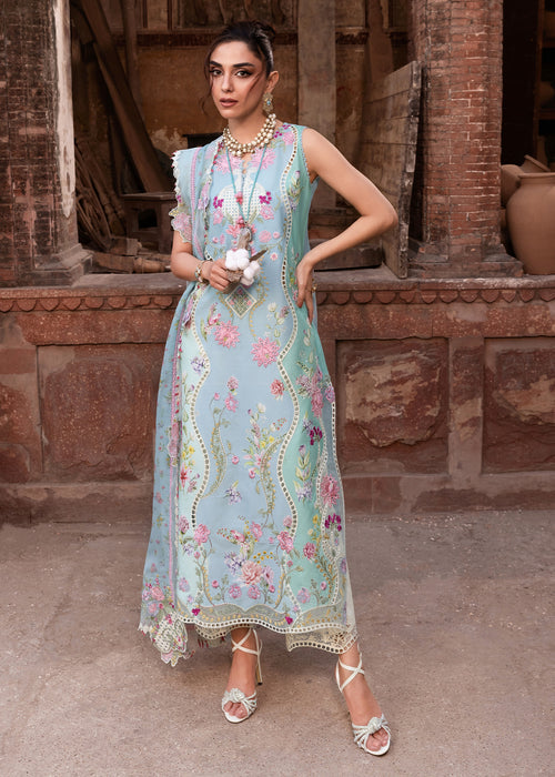 Saira Shakira | Breeze Luxury Lawn | FAYE-7-B - Luxury Dress - available at Maria Faisal in UK and USA.