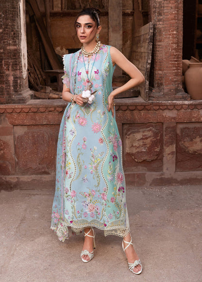 Saira Shakira | Breeze Luxury Lawn | FAYE-7-B - Luxury Dress - available at Maria Faisal in UK and USA.
