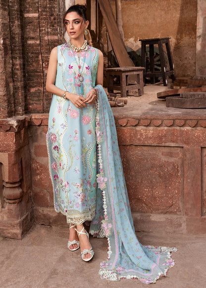 Saira Shakira | Breeze Luxury Lawn | FAYE-7-B - Luxury Dress - available at Maria Faisal in UK and USA.
