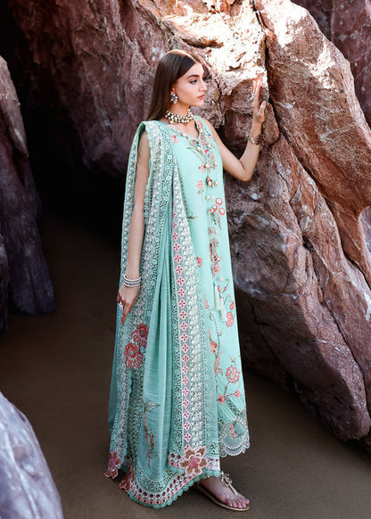 Saira Shakira | Breeze Luxury Lawn | GIA-5-B - Luxury Dress - available at Maria Faisal in UK and USA.