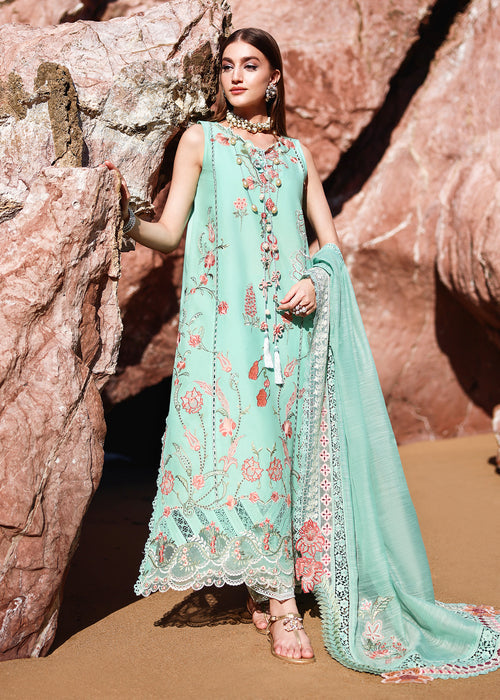 Saira Shakira | Breeze Luxury Lawn | GIA-5-B - Luxury Dress - available at Maria Faisal in UK and USA.