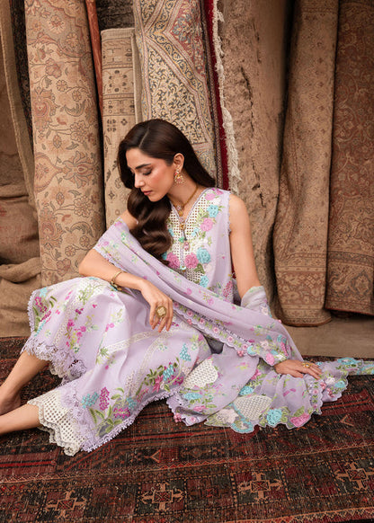 Saira Shakira | Breeze Luxury Lawn | ROSE-6-B - Luxury Dress - available at Maria Faisal in UK and USA.